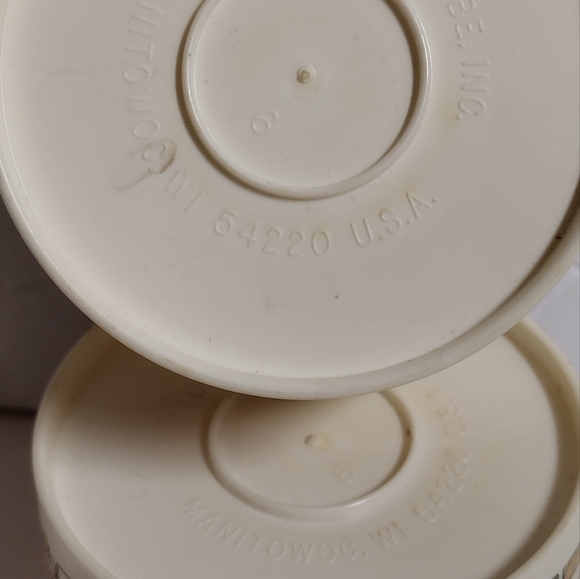 Vintage Child's Play Snack Bowl Plastic Chilton-Globe Set of 4 - Picture 5 of 5